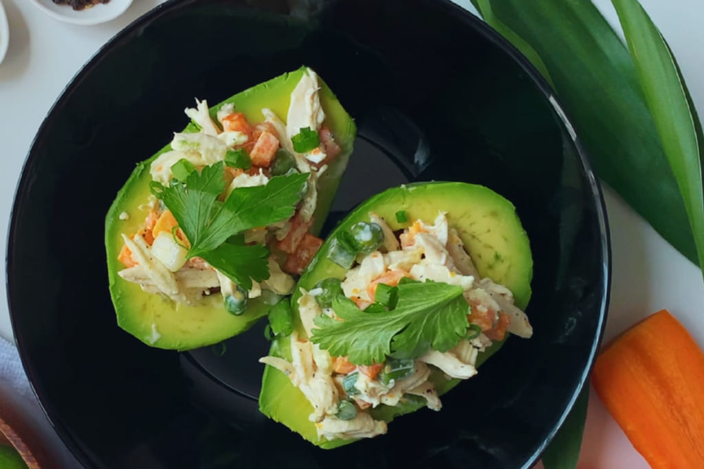 Aguacate Relleno - Receta Saludable