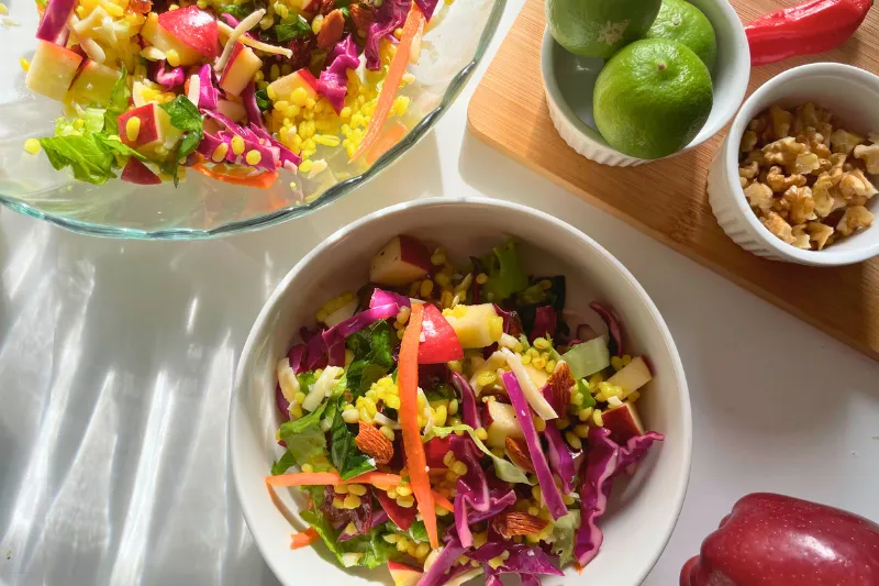Antioxidant Chopped Salad Recipe Recipe: Antioxidant Chopped Salad